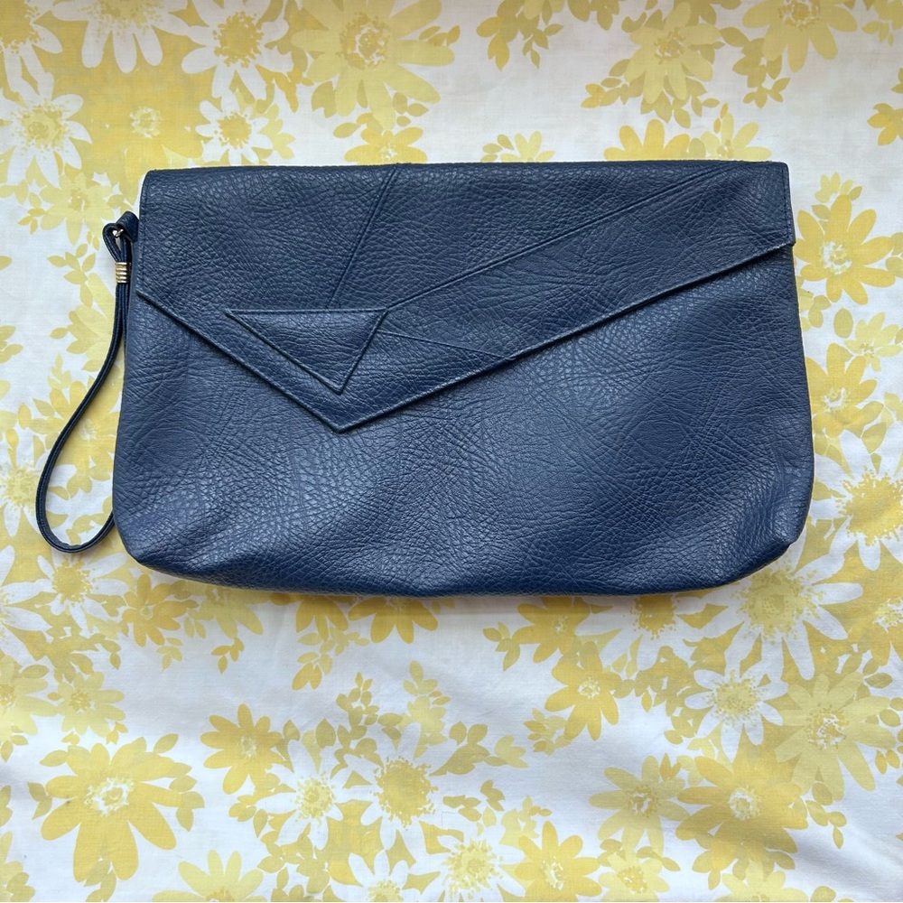 Vintage 80s MCI Asymmetrical Design Clutch